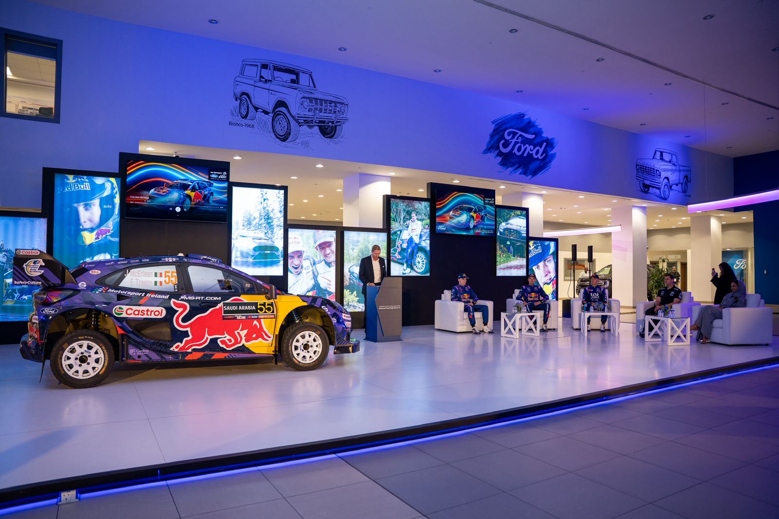 شركة محمد يوسف ناغي للسيارات – فورد تُشعل سباق رياضة المحركات في السعودية بظهورها التاريخي الأول في بطولة العالم للراليات في جدة