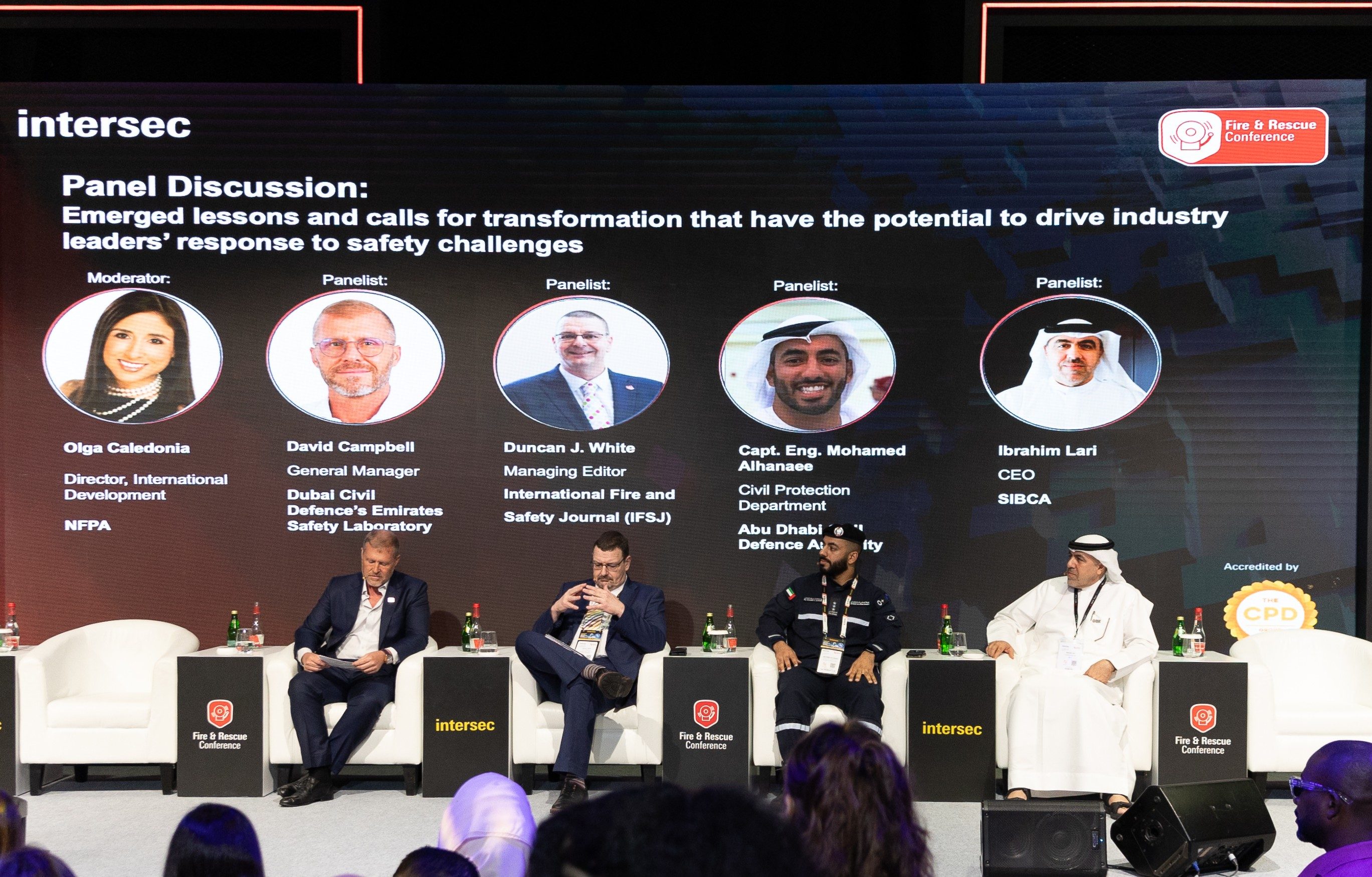 الجمعية الوطنية للحماية من الحرائق تستعرض ريادتها في مجال السلامة العامة والحماية من الحرائق خلال معرض إنترسك دبي 2026