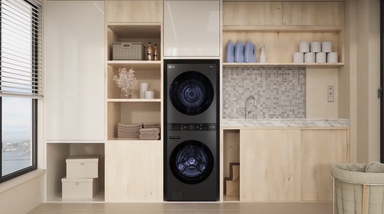 إل جي يُقدم ثنائي الغسيل والتجفيف WashTower بمزايا ذكية ومتكاملة
