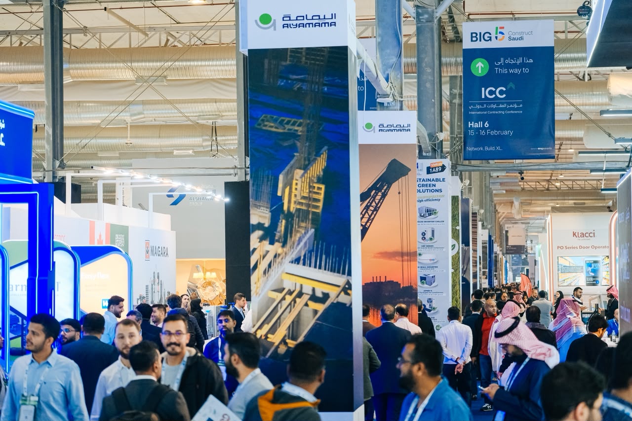 معرض Big 5 Construct Saudi يبحث المراحل التأسيسية في مشاريع البناء والتشييد